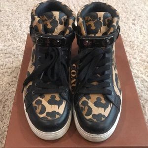 Coach “Richmond” Leopard Sneakers